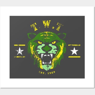 The Way of the Tiger (Distressed) Posters and Art